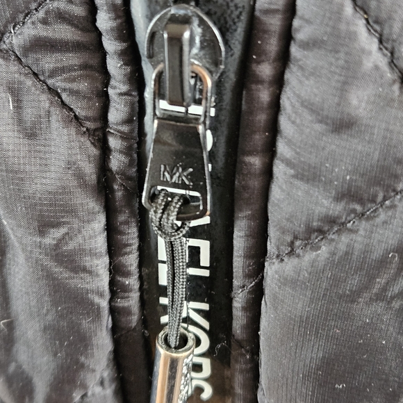 Michael Kors Black Quilted Puffer Jacket - Picture 11 of 12